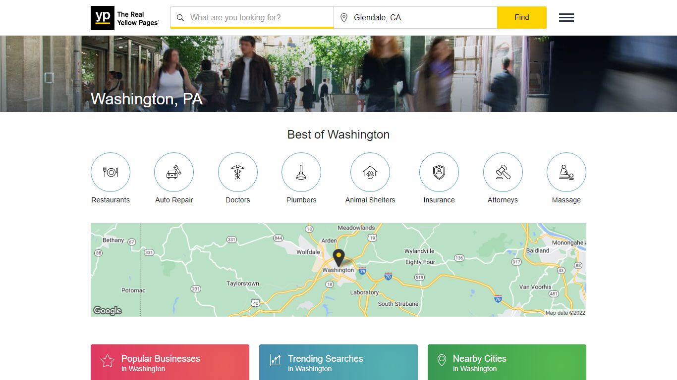 The Real Yellow Pages® - Washington, PA Directory - YP.com