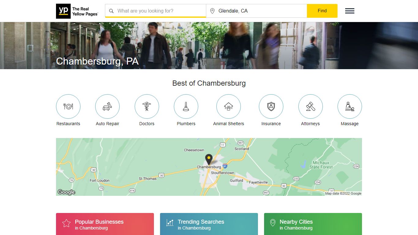 The Real Yellow Pages® - Chambersburg, PA Directory - YP.com